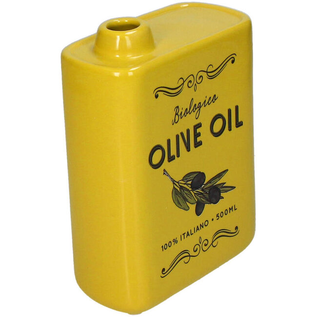 Kersten - Vase Bouteille d'huile d'olive - jaune