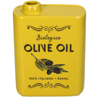 Kersten Vase Bouteille d'huile d'olive - jaune