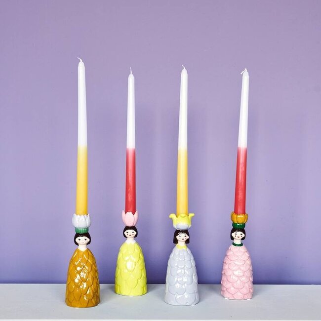 Kersten - Bougeoir Fille de Fleurs - ocre