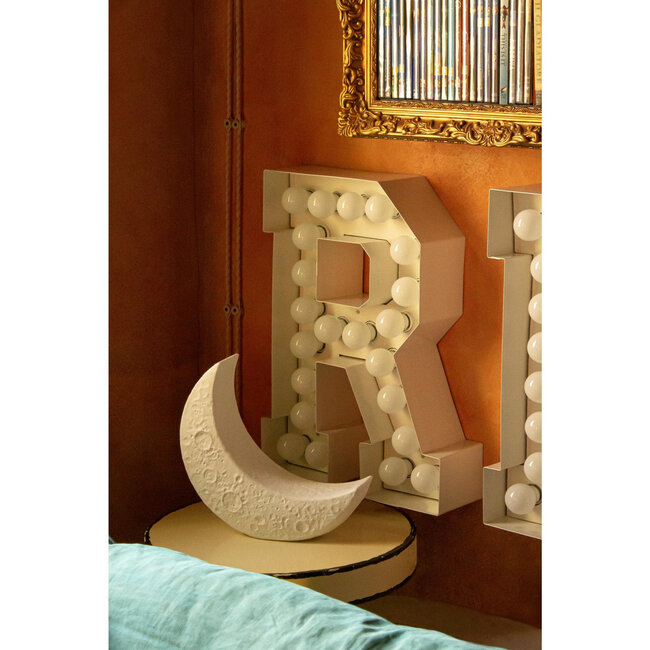 Seletti - Lampe de Table My Little Moon - porcelaine