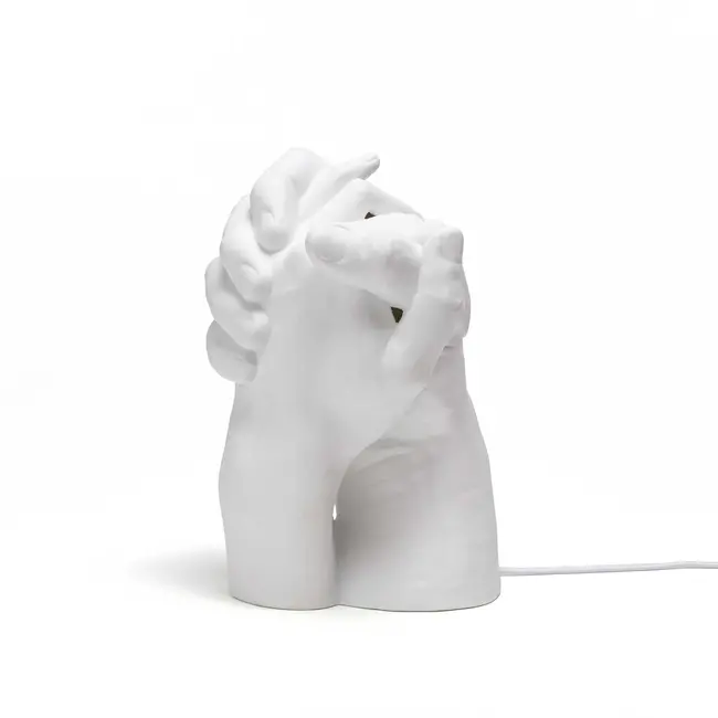 Seletti - Tischlampe With Me - Porzellan