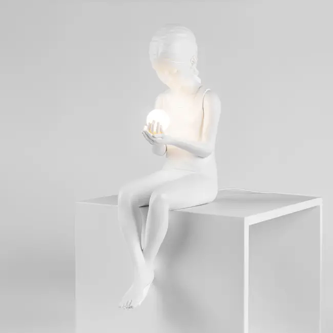 Seletti - Inner Glow Girl - sculpture with LED light - dimmable