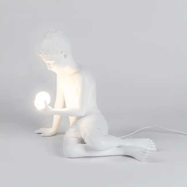Seletti - Inner Glow Boy - sculpture avec lumière LED - intensité variable