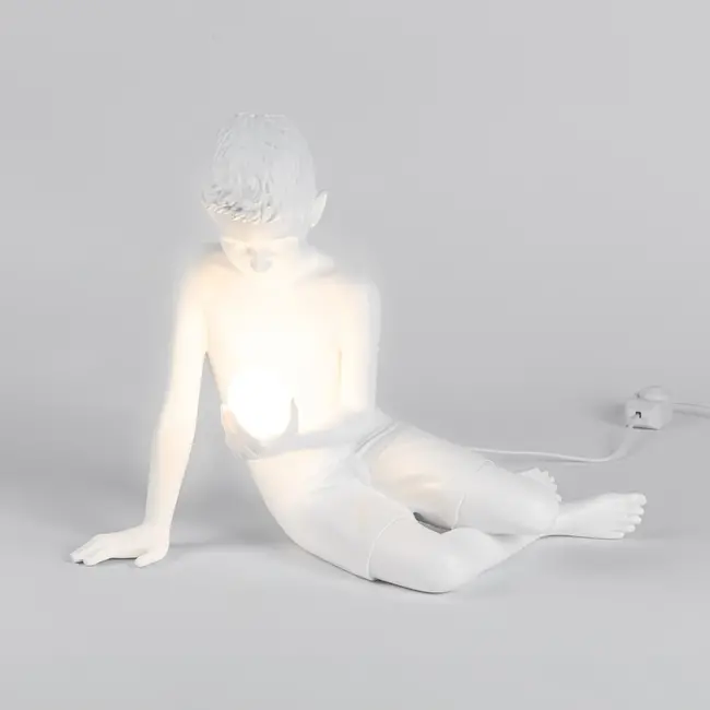 Seletti - Inner Glow Boy - Skulptur mit LED-Licht - dimmbar