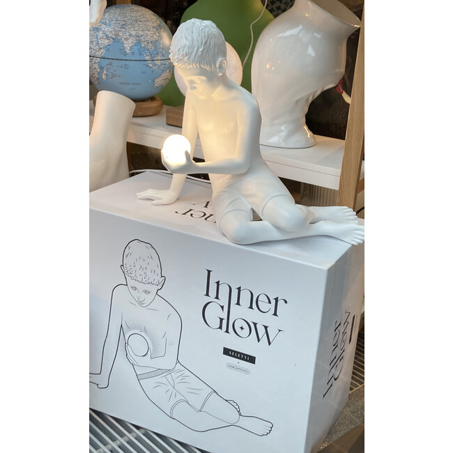 Seletti - Inner Glow Boy - sculpture avec lumière LED - intensité variable