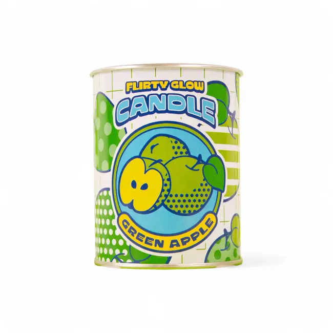 Seletti - Duftkerze Flirty Glow - Grüner Apfel