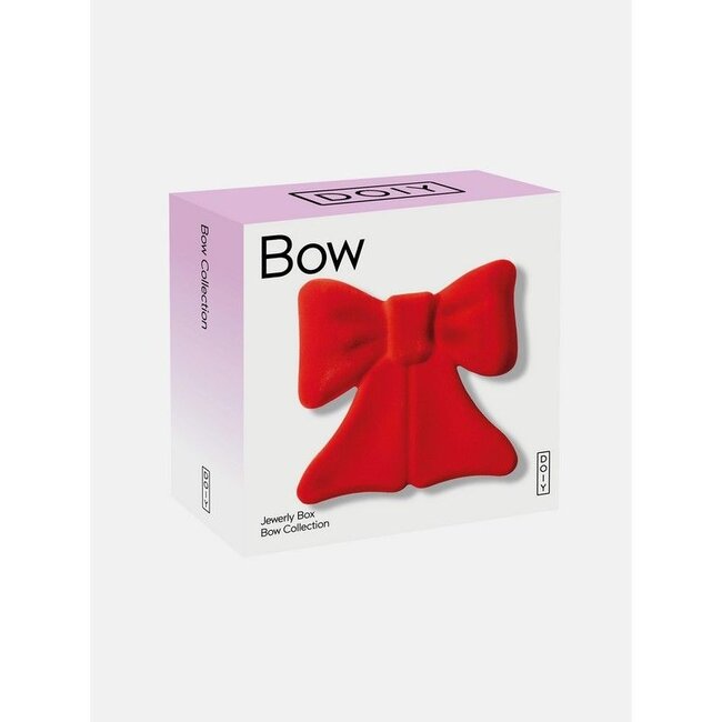 DOIY - Jewelry Box Red Bow