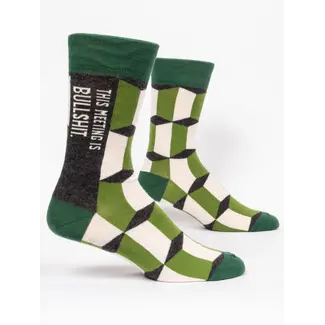 Blue Q Socken This Meeting Is Bullshit - Herren