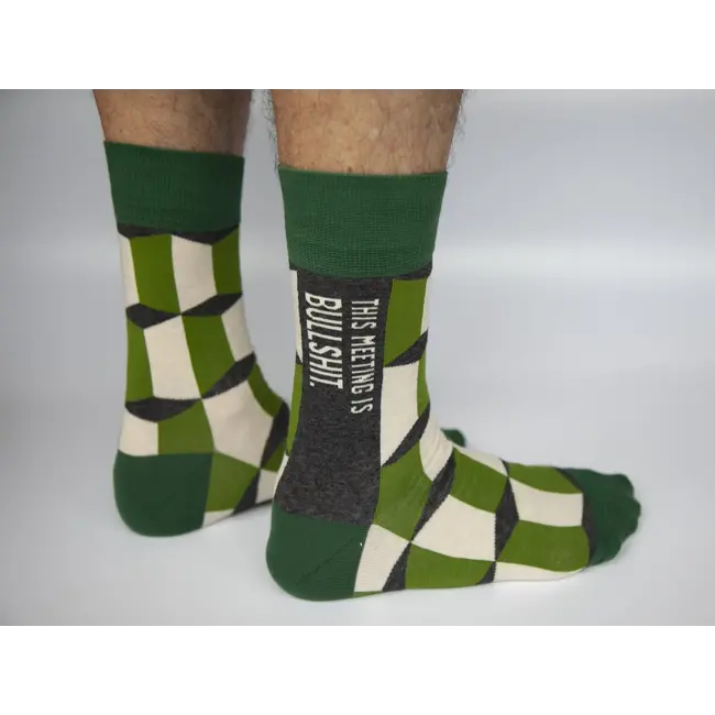 Blue Q - This Meeting Is Bullshit - Größe 40-46 (Herren)