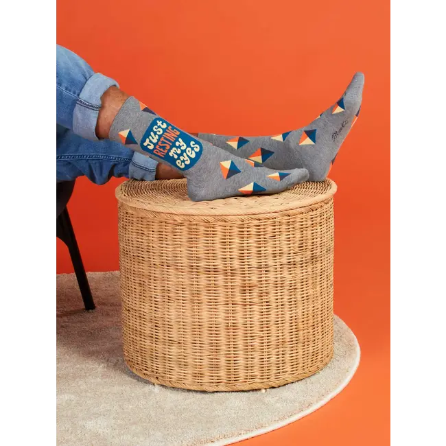 Blue Q - Just Resting My Eyes - Größe 40-46 (Herren)