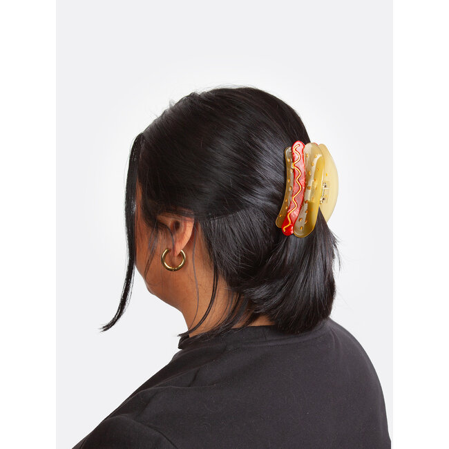 Eat My Socks - Hairclip - Hair Claw Hotdog