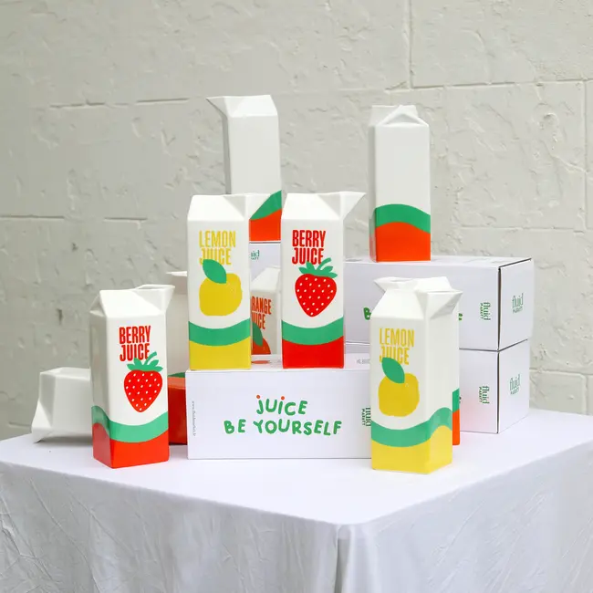 Fluid Market - Vase Lemon Juice - Keramik