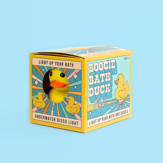 Gift Republic - Boogie Bath Duck - Leuchtende Gummi-Ente