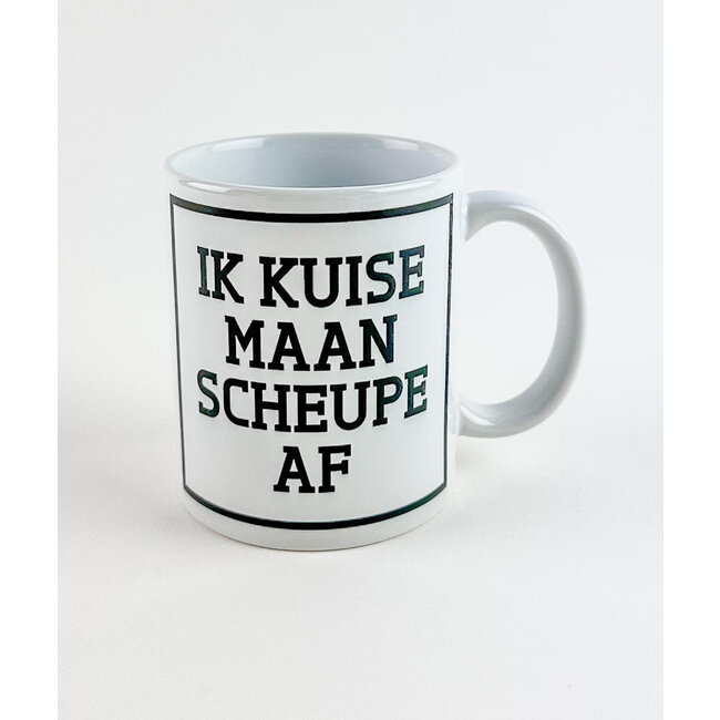 Urban Merch Mug Ik Kuise Maan Scheupe Af