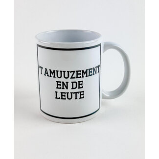 Urban Merch Beker 'T Amuuzement En De Leute