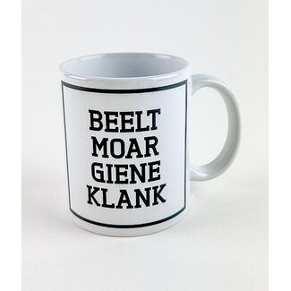 Urban Merch Tasse à Café Beelt Moar Giene Klank