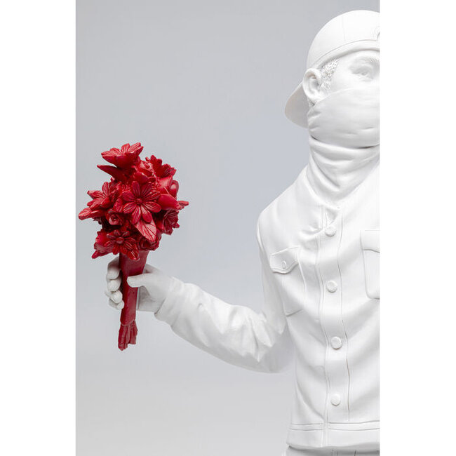 Kare Design - Sculptuur - Decoratief Beeld Street Art Bouquet - H 66,5 cm