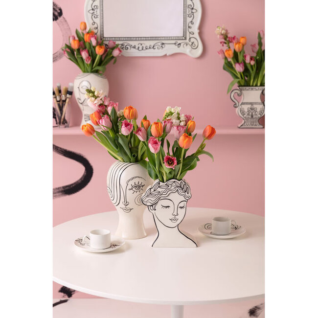 Kare Design - Vaas Favola Lady - H 30 cm