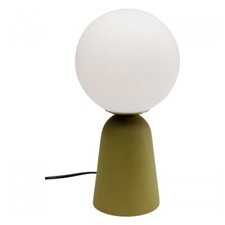 Kare Design Tischlampe Bollie - grün