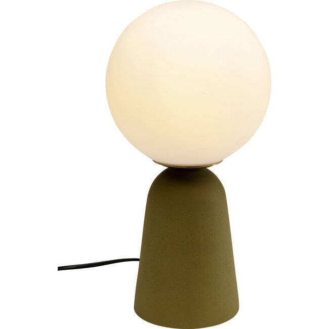 Kare Design - Tafellamp Bollie - groen - H 31 cm