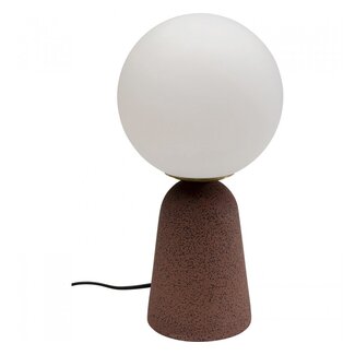 Kare Design Tischlampe Bollie - rot