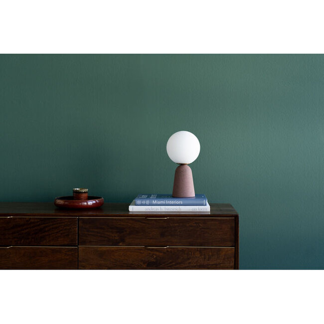 Kare Design - Tafellamp Bollie - rood - H 31 cm