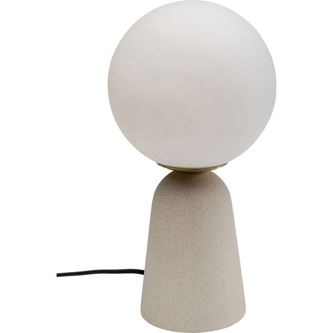 Kare Design - Table Lamp Bollie - beige - H 31 cm