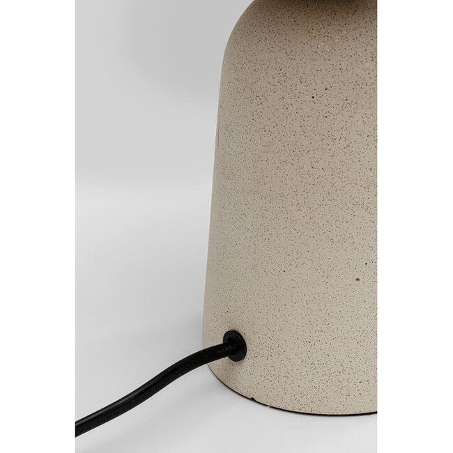 Kare Design - Lampe de Table Bollie - beige - H 31 cm