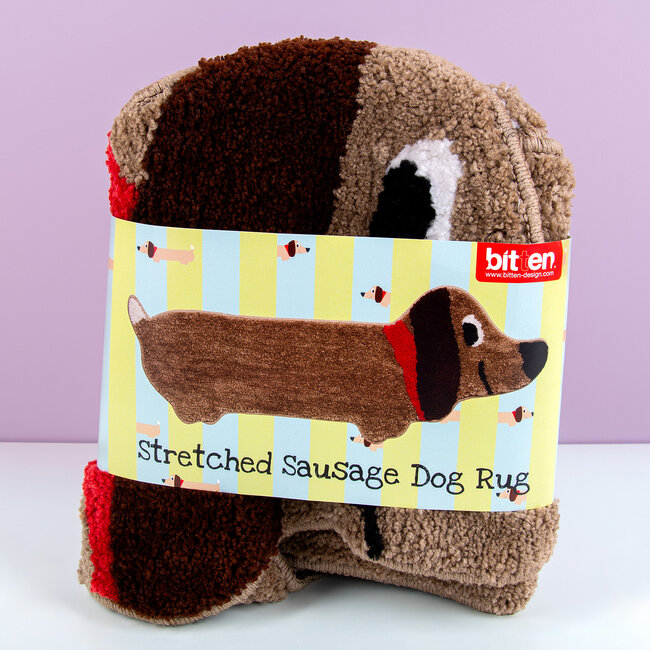 Bitten - Badematte Dackel Hund