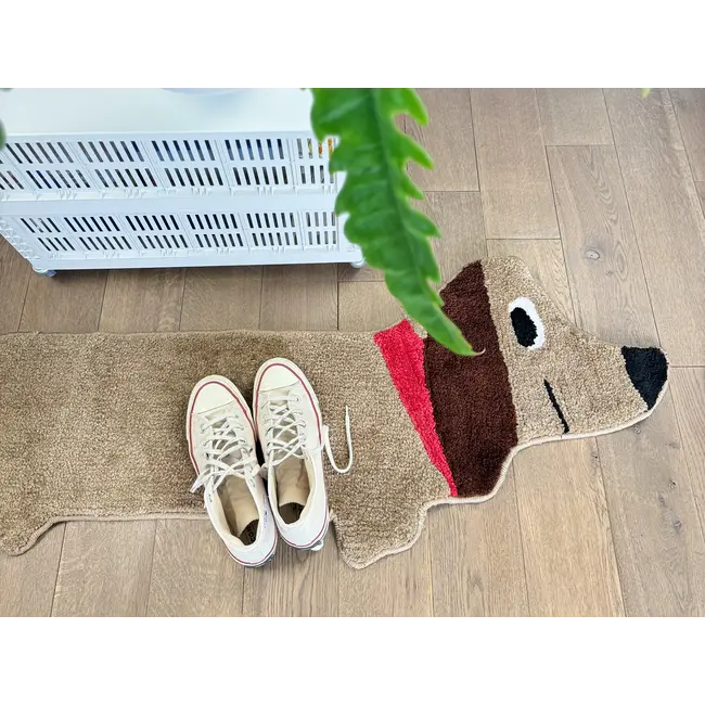 Bitten - Bath Mat Dachshund Dog - Sausage Dog