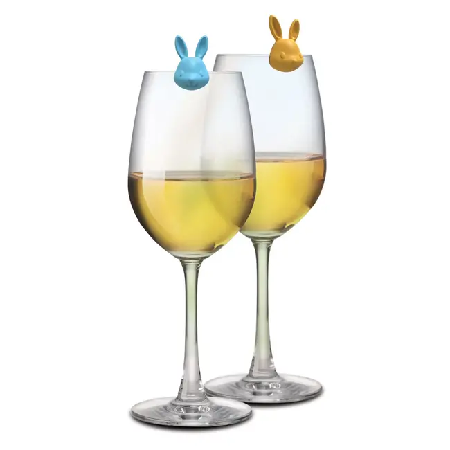 Winkee - Glasmarkeerders Konijn Bunny - set van 8