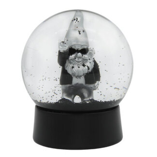 Winkee Boule à Neige Gnome Rock - argent