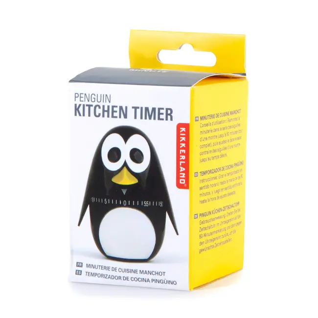 Kikkerland  - Kitchen timer Penguin