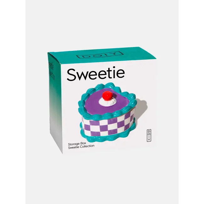 DOIY - Juwelendoosje - Opbergdoosje Sweetie Heart Cake