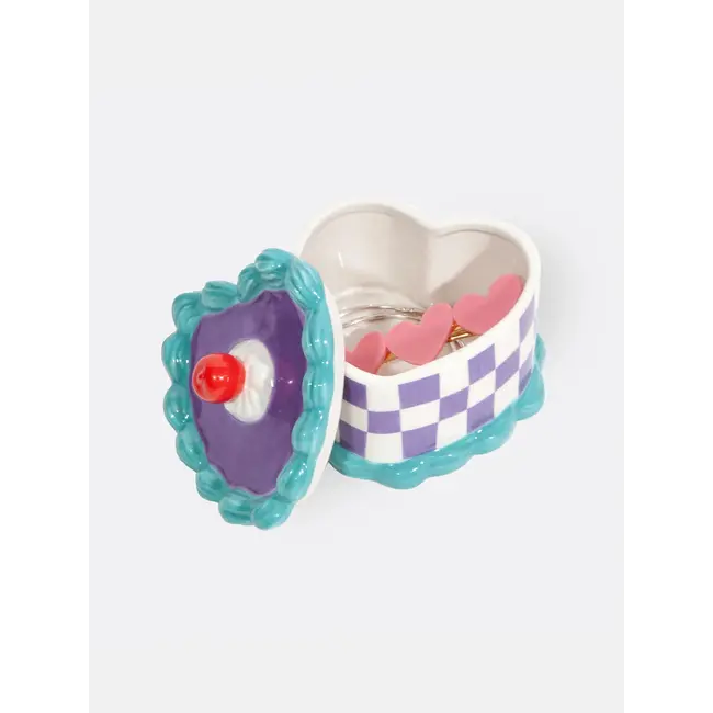 DOIY - Boîte à Bijoux - Boîte de Rangement Sweetie Heart Cake