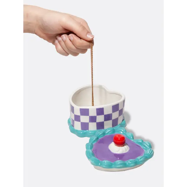 DOIY - Boîte à Bijoux - Boîte de Rangement Sweetie Heart Cake