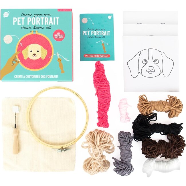 Gift Republic - Borduurset Pet Portrait - hond