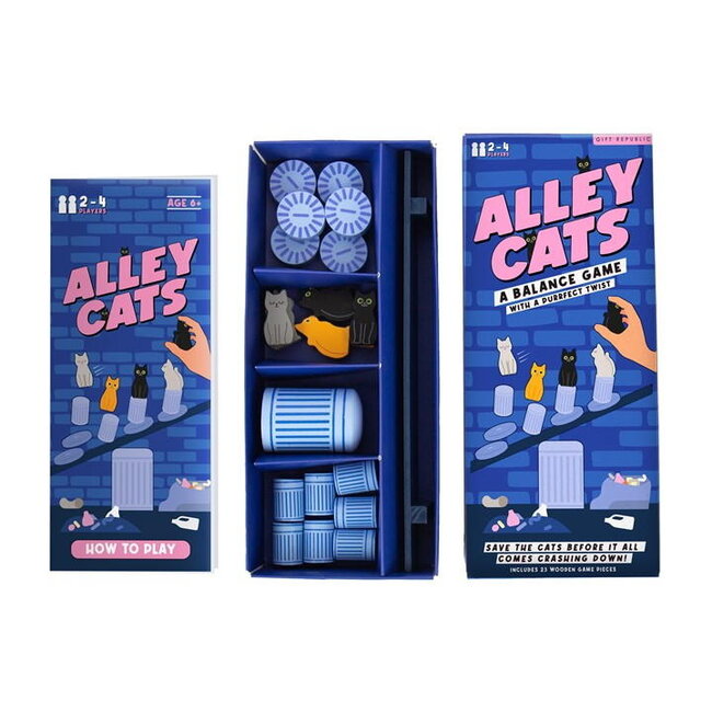 Gift Republic - Balance Game - Stacking Game Alley Cats