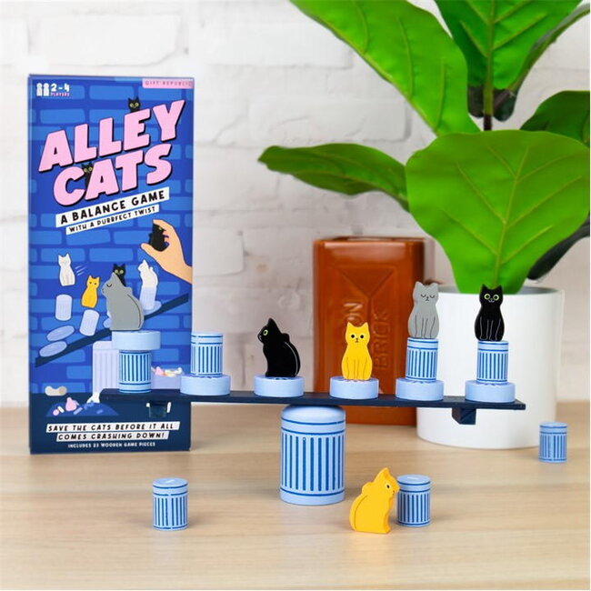 Gift Republic - Jeu d'équilibre Alley Cats