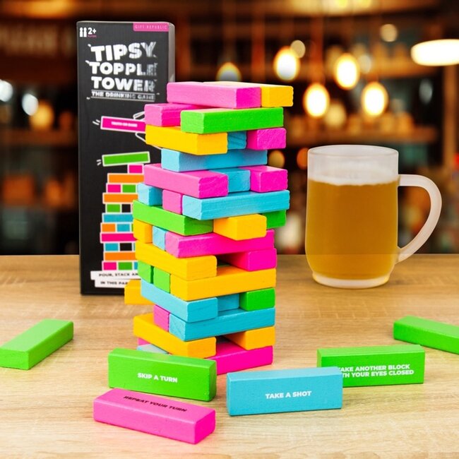 Gift Republic - Trinkspiel Tipsy Topple Tower