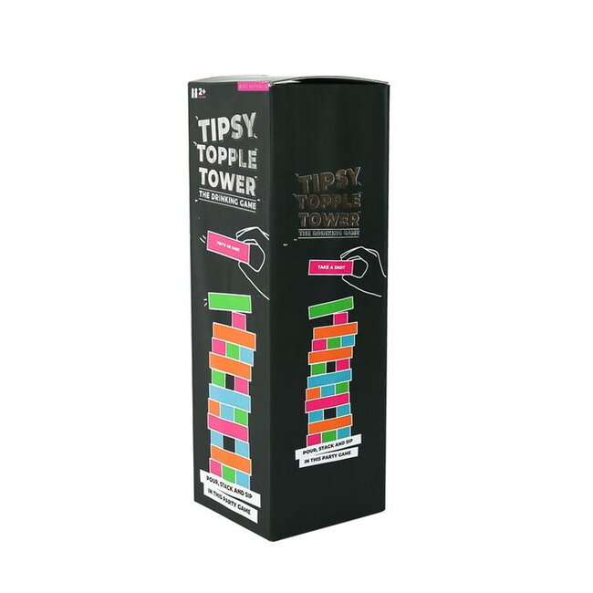 Gift Republic - Jeu à Boire Tipsy Topple Tower