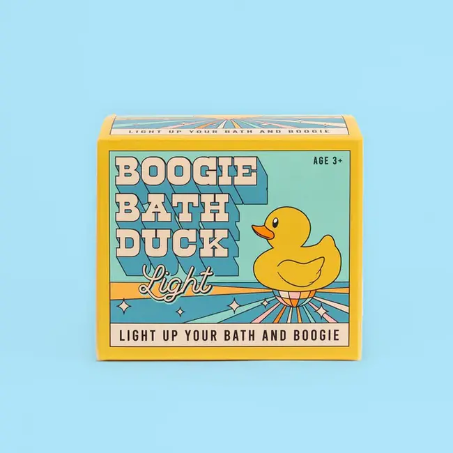 Gift Republic - Boogie Bath Duck - Leuchtende Gummi-Ente