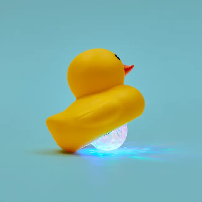 Gift Republic - Boogie Bath Duck - Lichtgevend badeendje