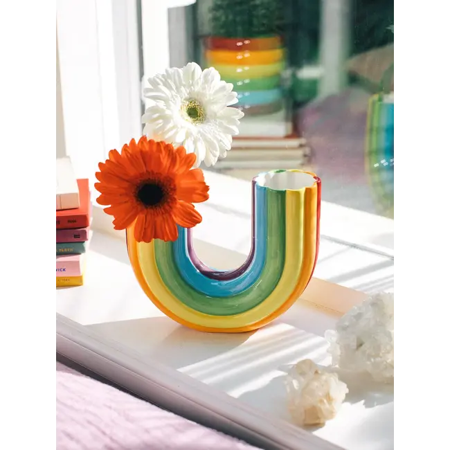 DOIY - Vaas Dubbele Regenboog - 2 openingen