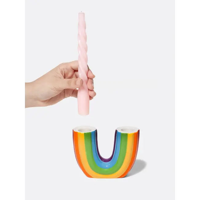 DOIY - Kerzenhalter Regenbogen