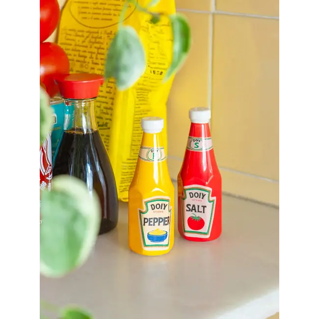 DOIY - Zout en Peper Set Ketchup Mosterd