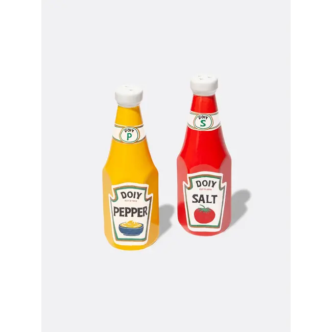 DOIY  - Salz- und Pfefferstreuer Ketchup Senf