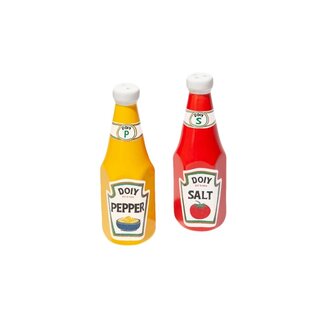 DOIY Zout en Peper Set Ketchup Mosterd