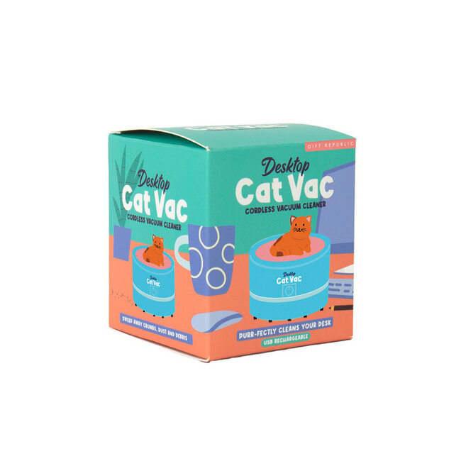 Gift Republic - Desktop Vacuum Cleaner Cat