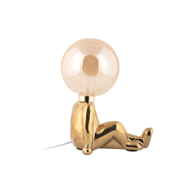 Leitmotiv - Tischlampe Joey LED - gold